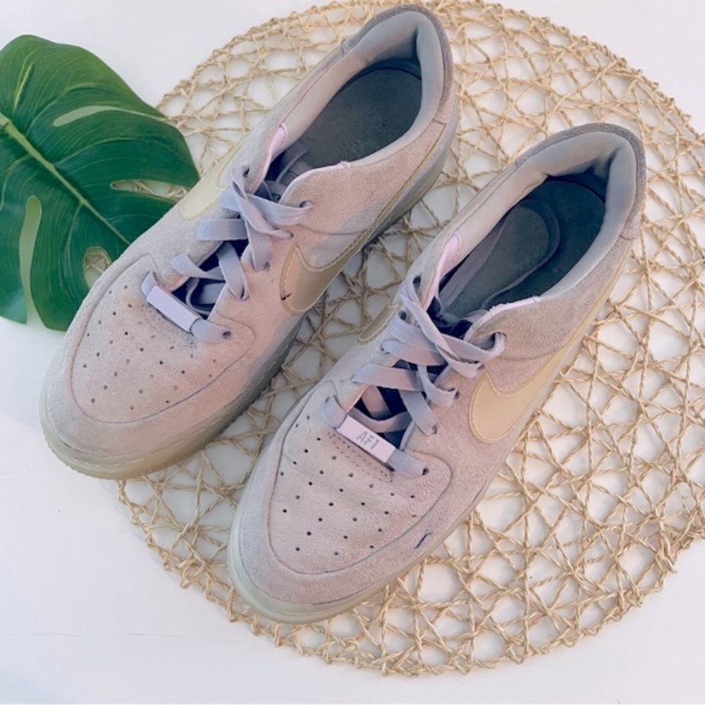 Nike Air Force 1 Sage Low LX 'Violet Mist' women’s unisex sneakers size 7-1/2